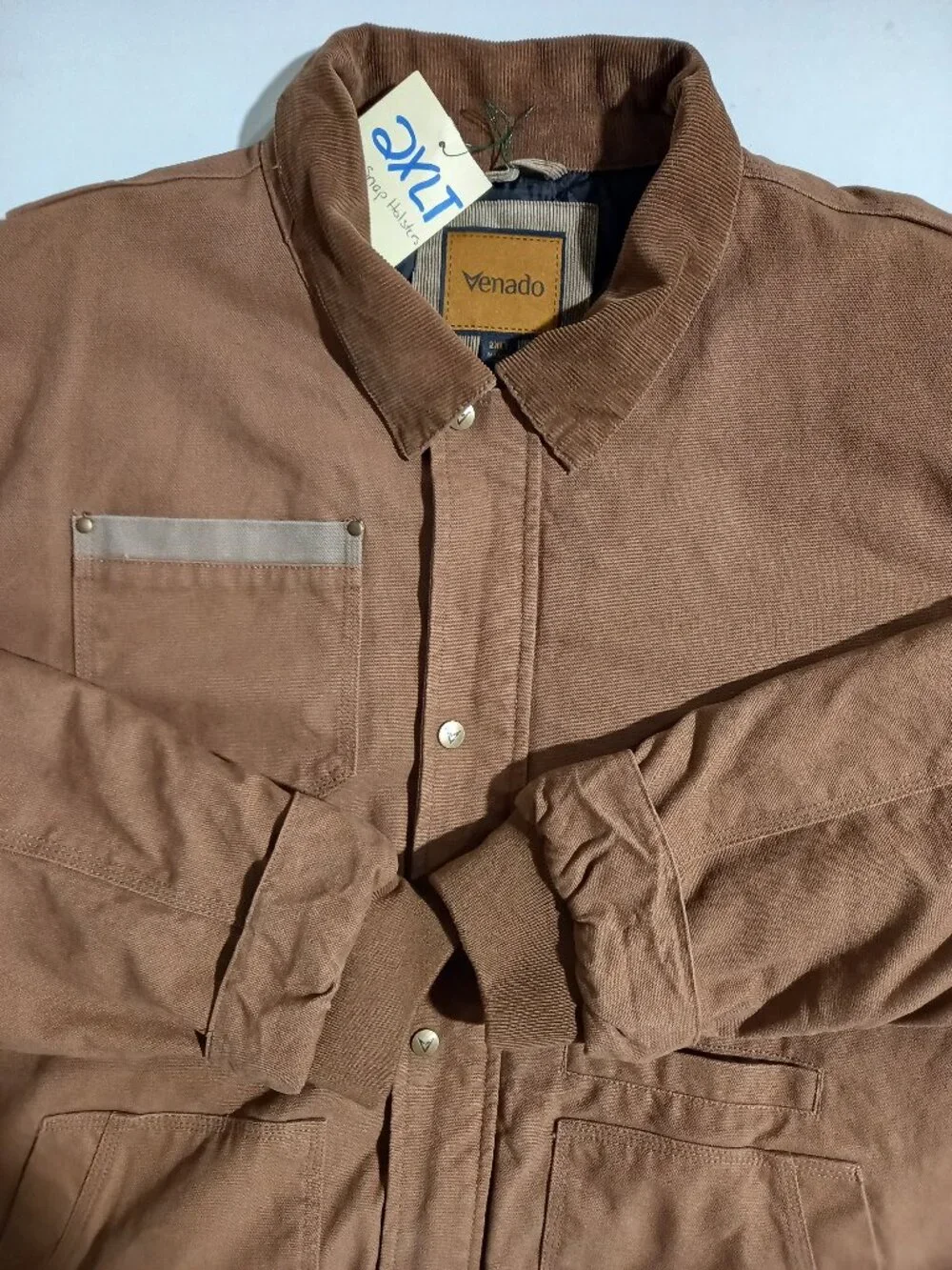 Canvas Concealed Carry Jacket - Brown | 2XLT